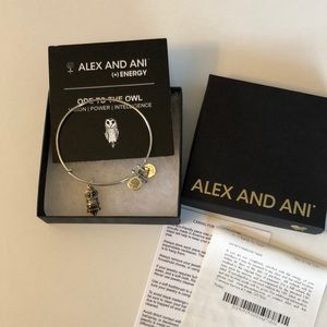 ALEX AND ANI Ode to the Owl Energy Bracelet